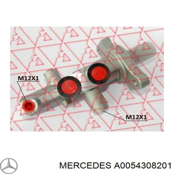 Купити A0054308201 Mercedes Головний гальмівний циліндр