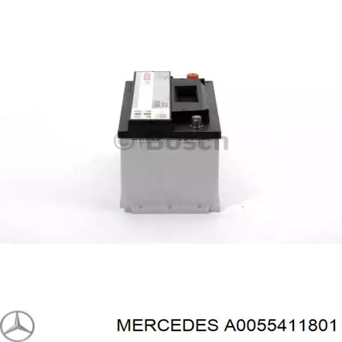 Купити Акумулятор Mercedes 100 А/г (A0055411801)
