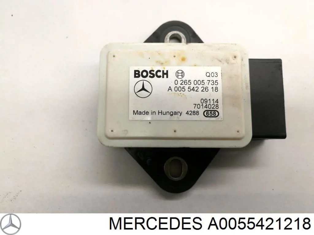 Датчик вертикального прискорення Mercedes A0055421218 ціна, від 12.67 USD