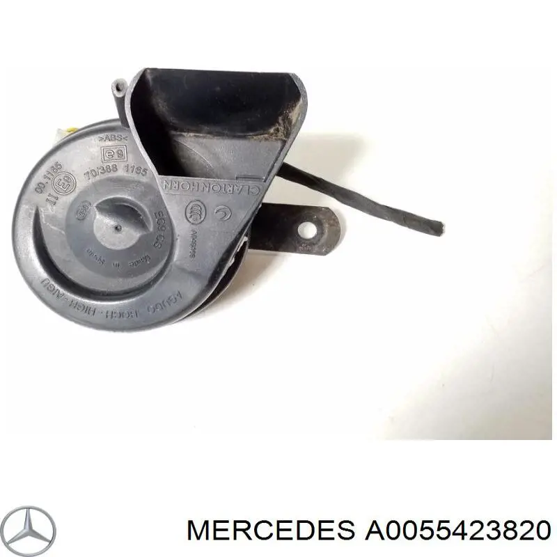 Сигнал високої тональності Mercedes A0055423820 ціна, від 11.29 USD
