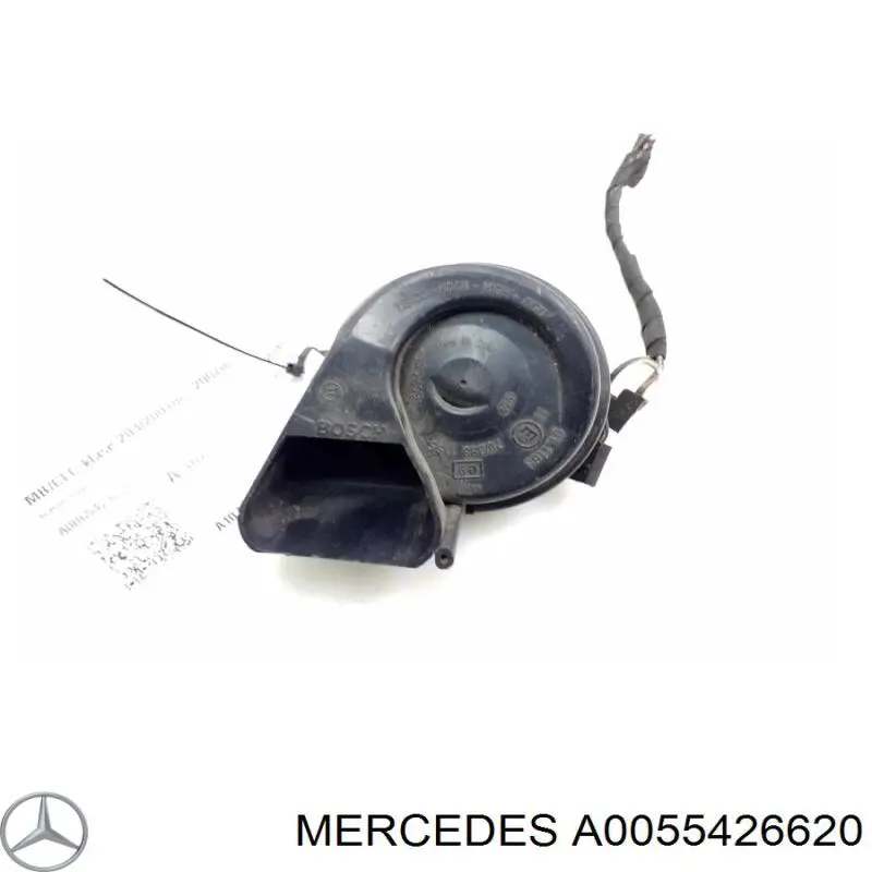 A0055426620 Mercedes Сигнал звукової, клаксон