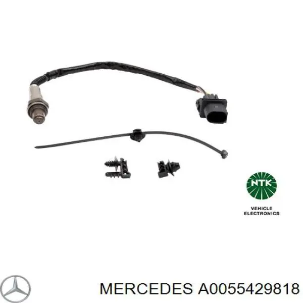 Лямбда зонд до каталізатора, правий Mercedes A0055429818 ціна, від 29.33 USD