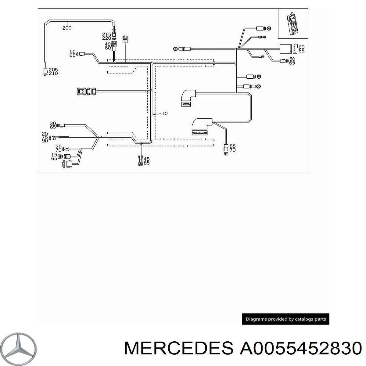  A0055452830 Mercedes