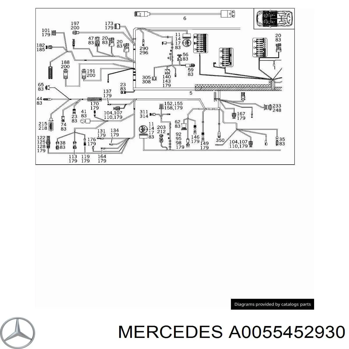  A0055452930 Mercedes