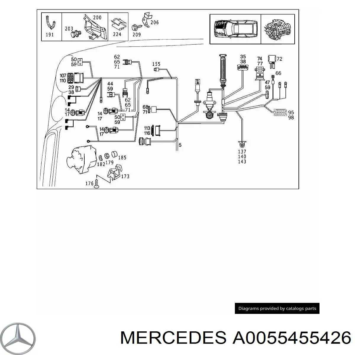 A0055455426 Mercedes