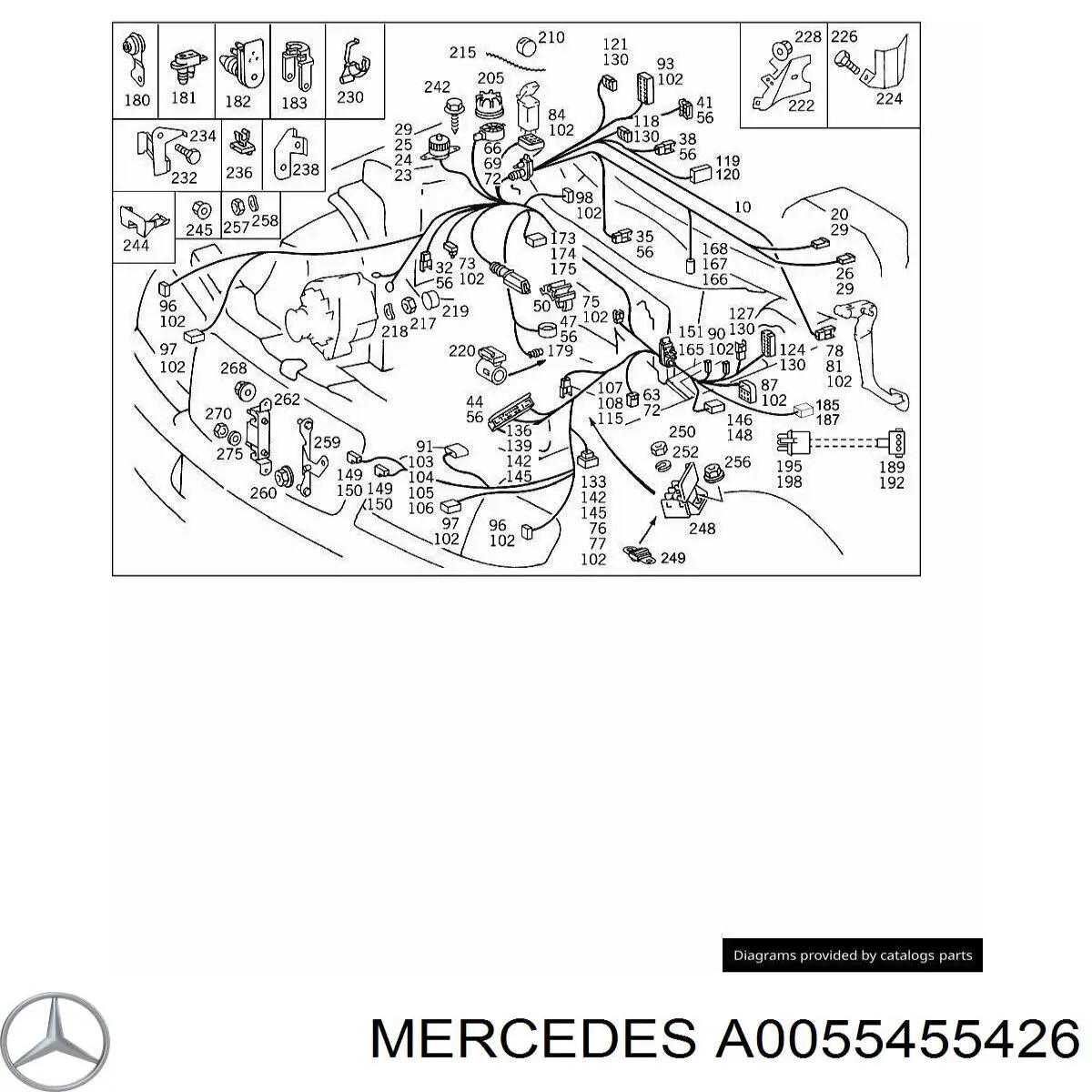  0055455426 Mercedes