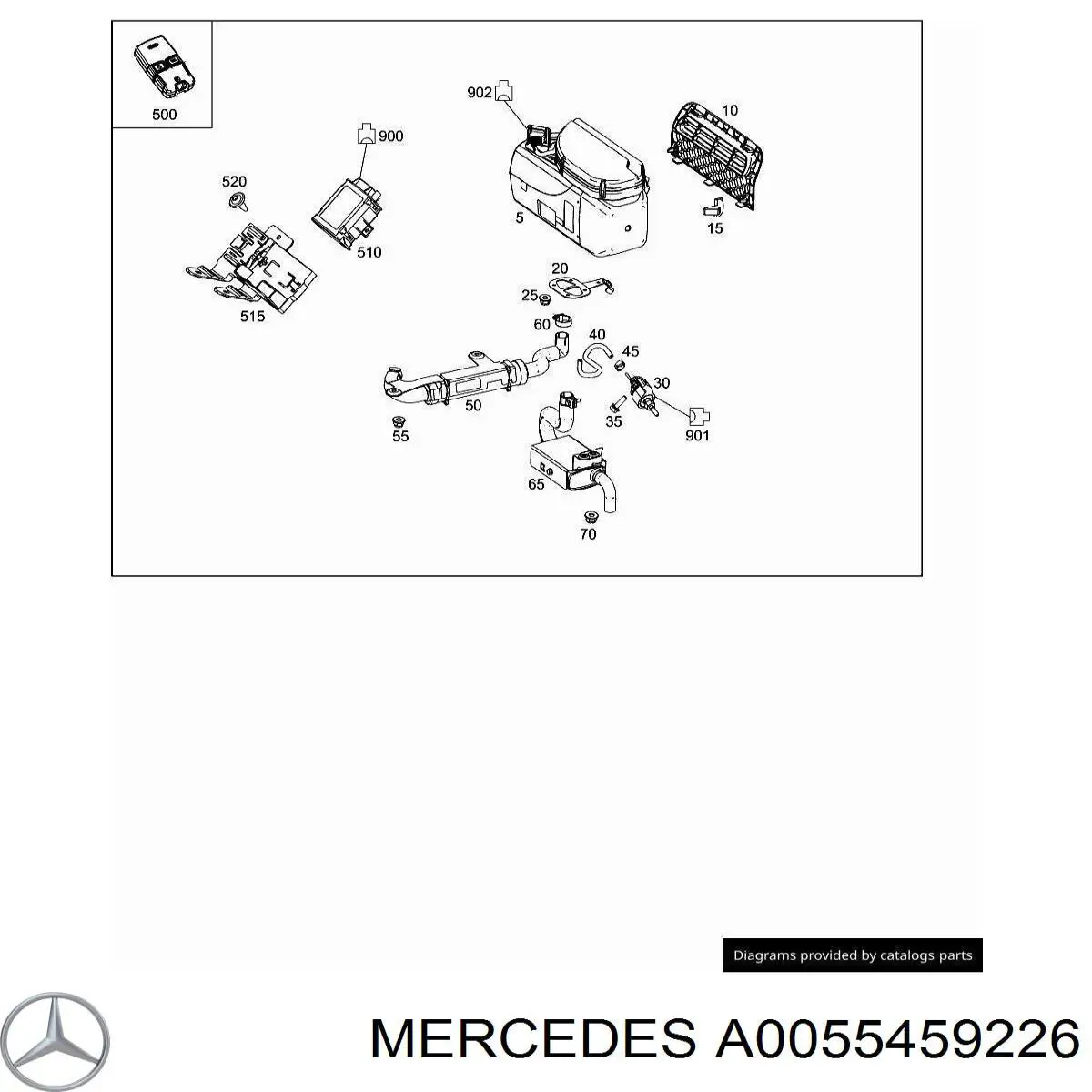 Купити A0055459226 Mercedes 