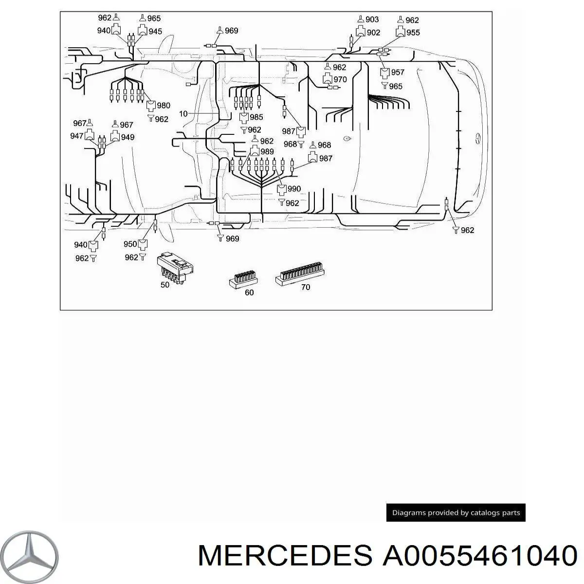  Mercedes A0055461040 ціна, від 5.07 USD