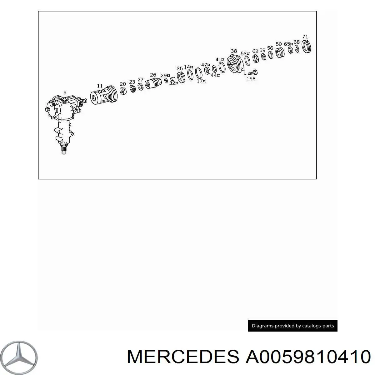 A0059810410 Mercedes 