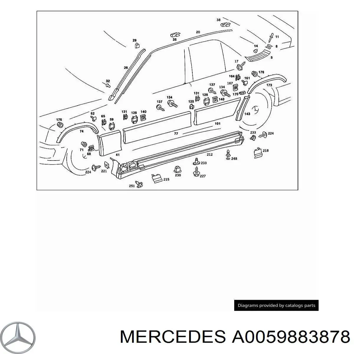  A0059883878 Mercedes