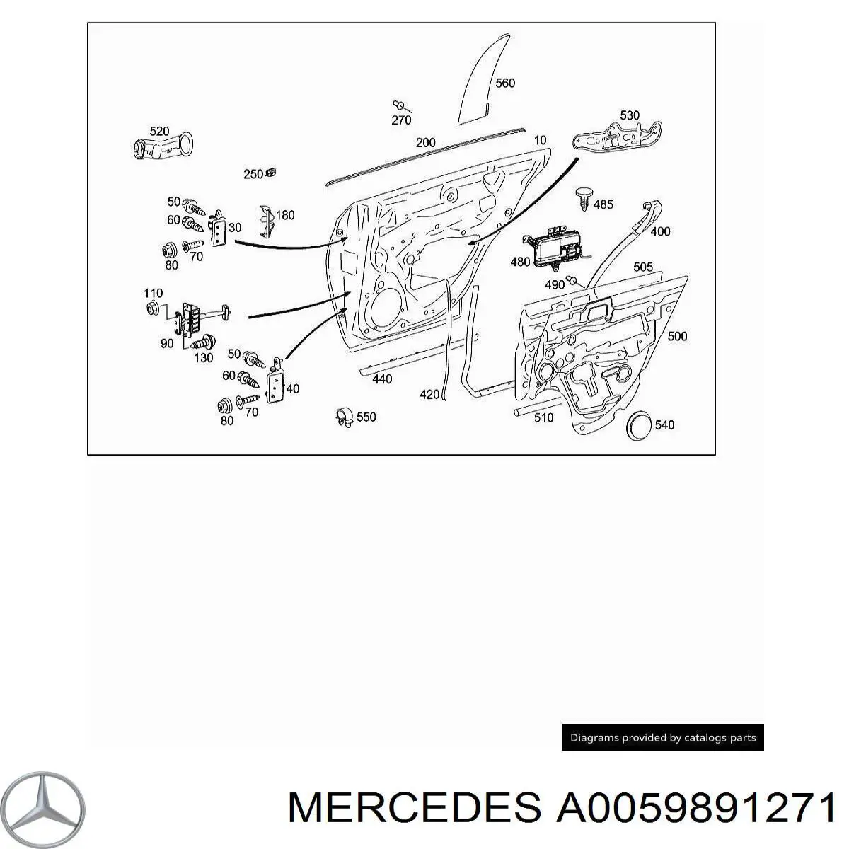  Mercedes A0059891271 ціна, від 34.21 USD