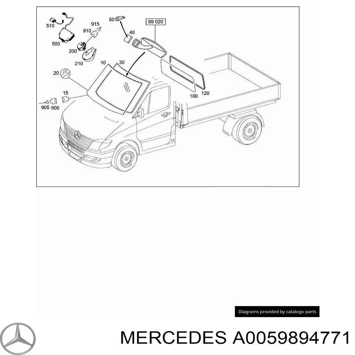  0059894771 Mercedes