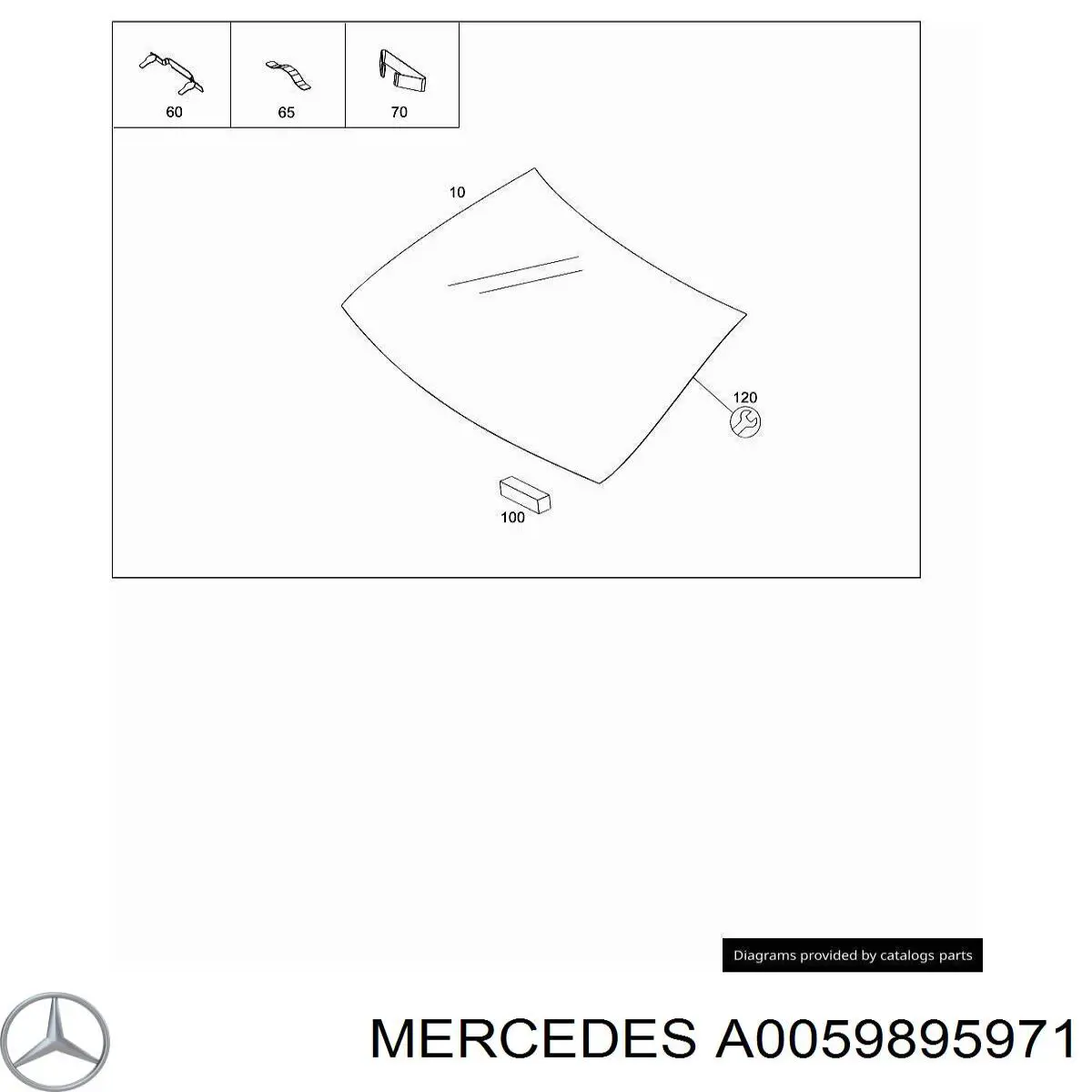  Mercedes A0059895971 ціна, від 122.97 USD