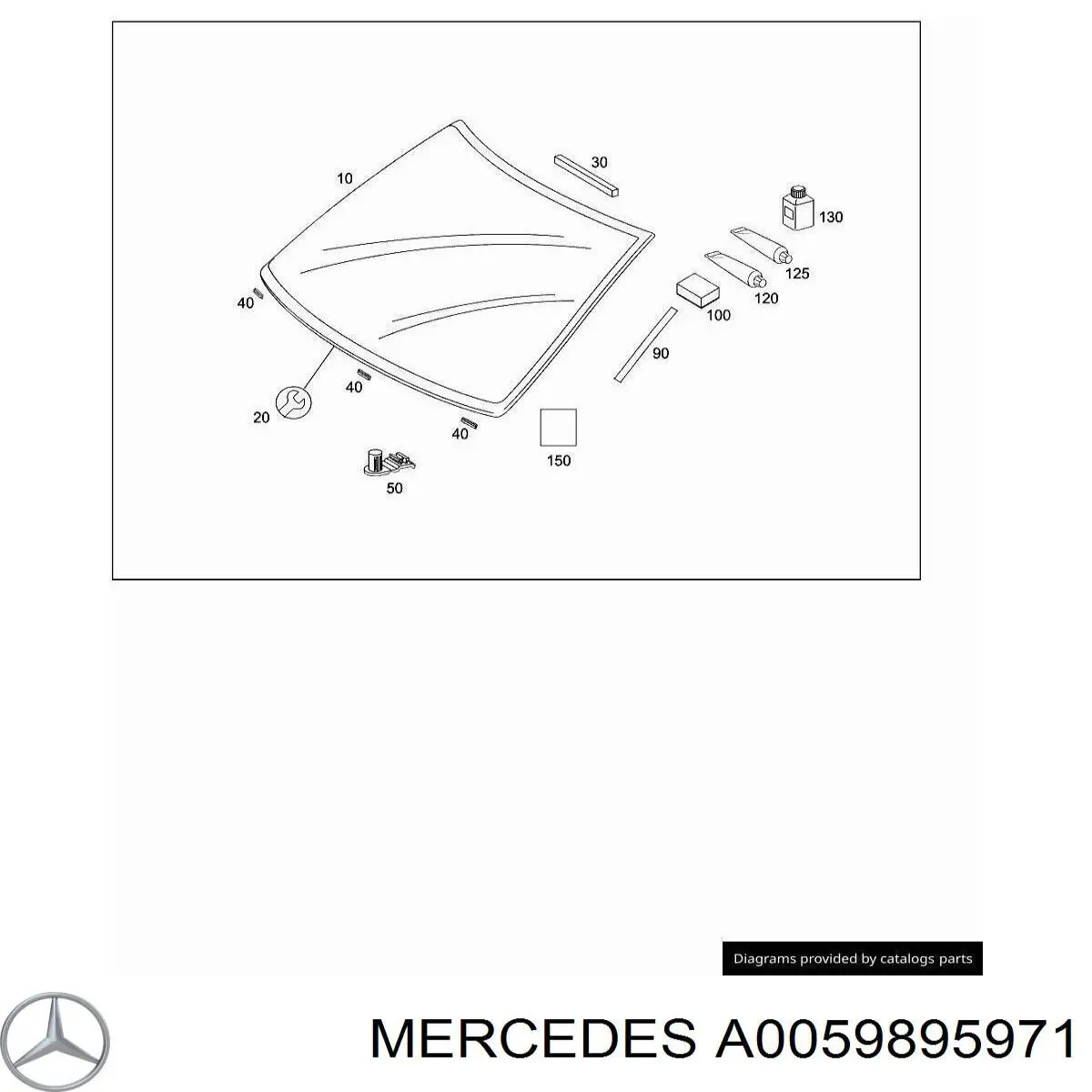 A0059895971 Mercedes 