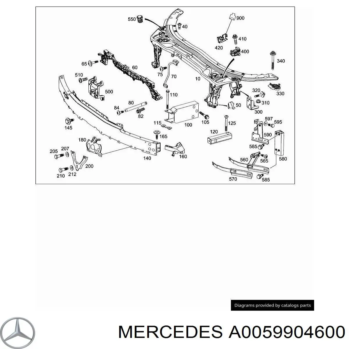 Купити A0059904600 Mercedes 