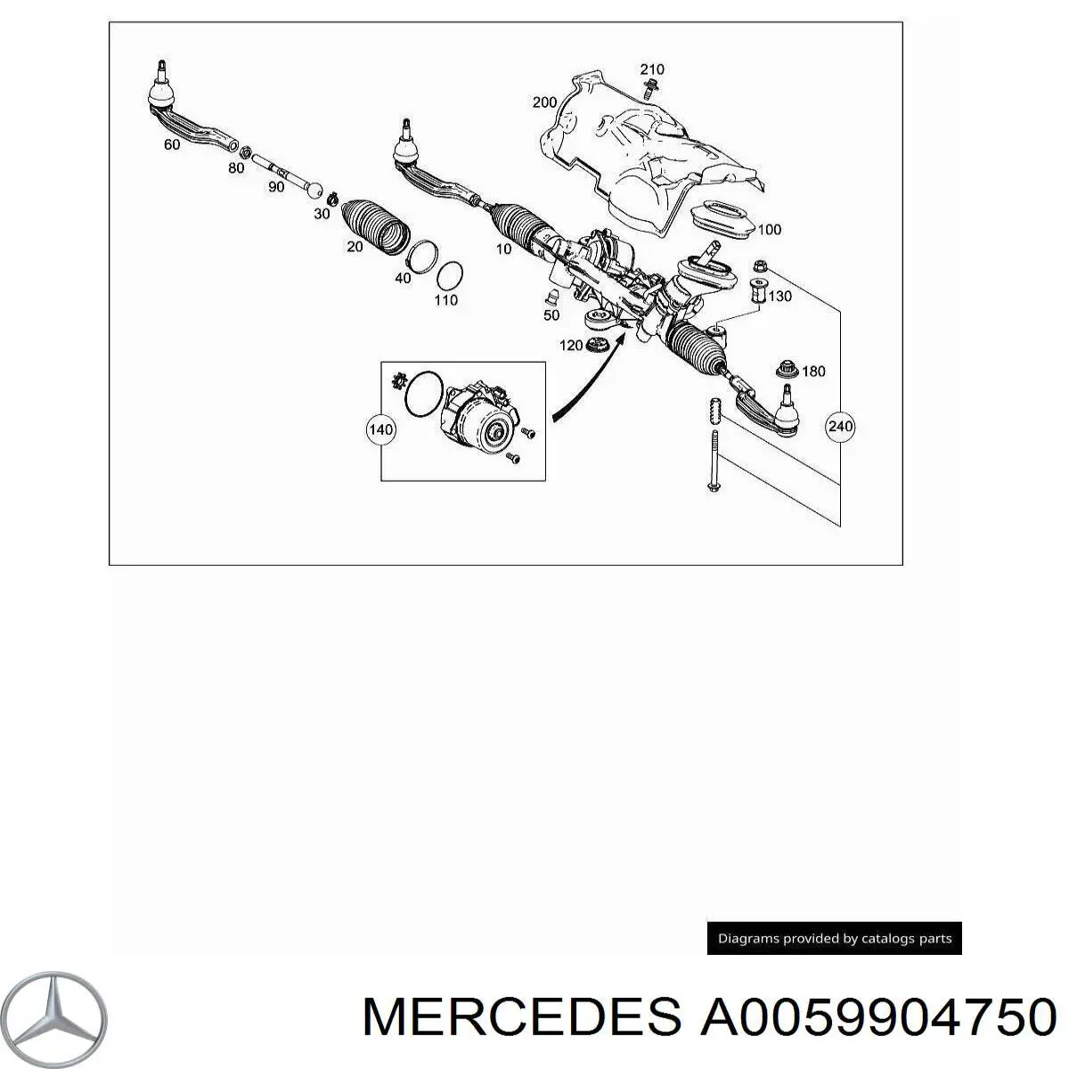 Mercedes A005990475064 ціна, від 9.03 USD