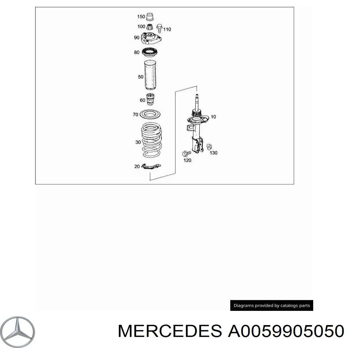  A0059905050 Mercedes