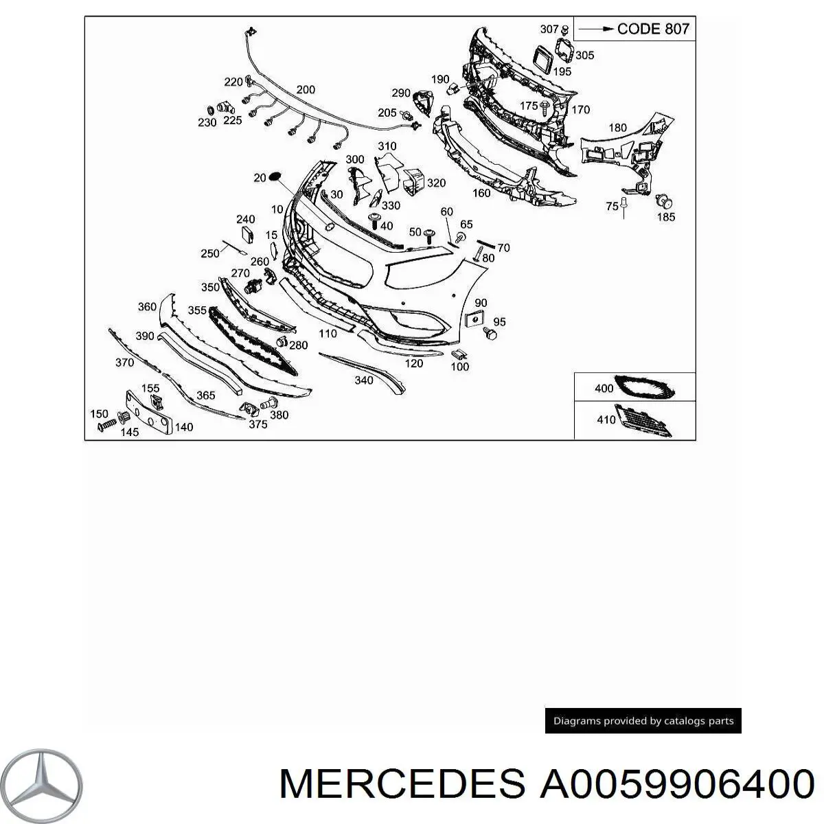  Mercedes A0059906400 ціна, від 1.89 USD