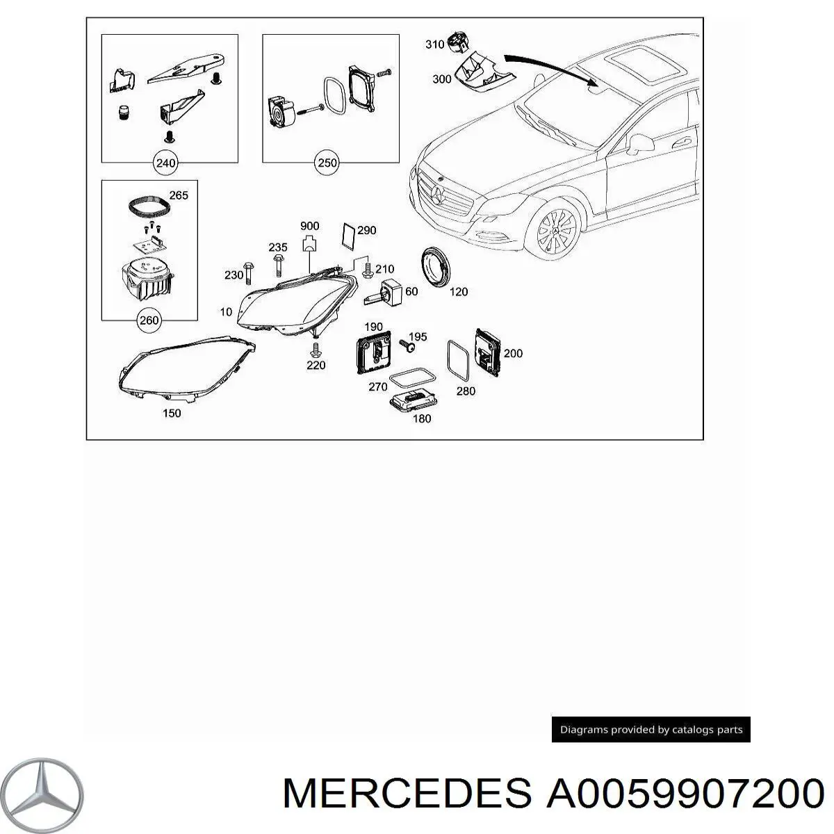  A0059907200 Mercedes