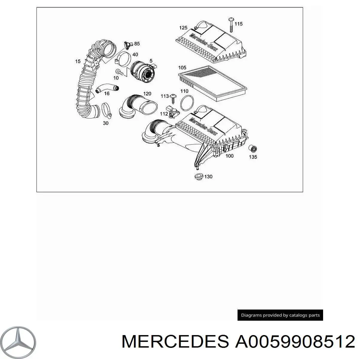 A0019846529 Mercedes 