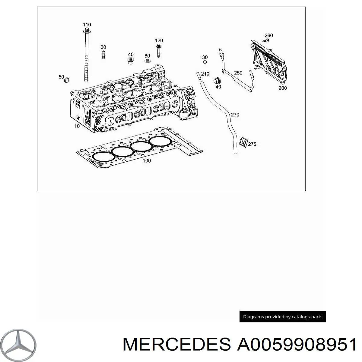  A0059908951 Mercedes