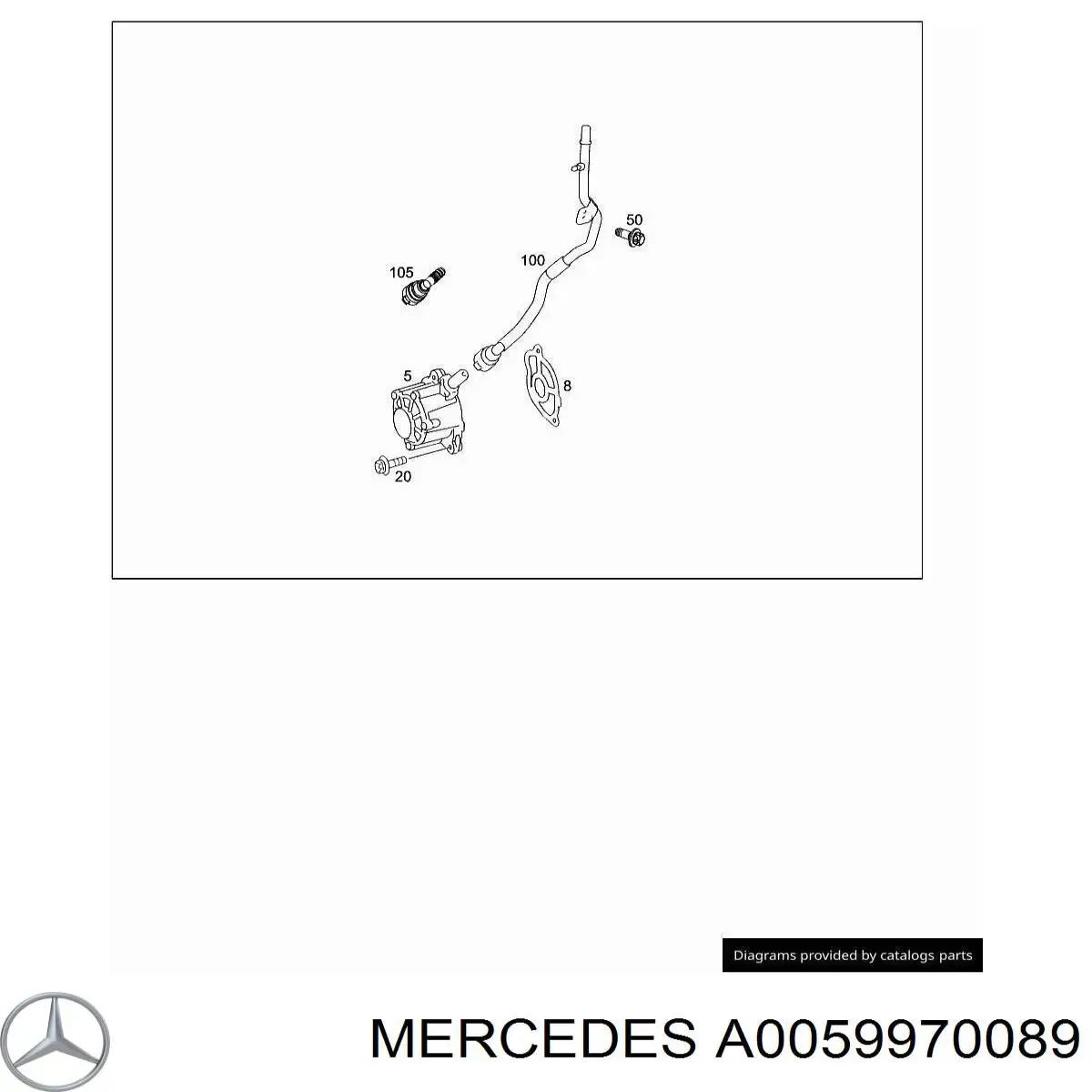  Mercedes A0059970089 ціна, від 30.71 USD