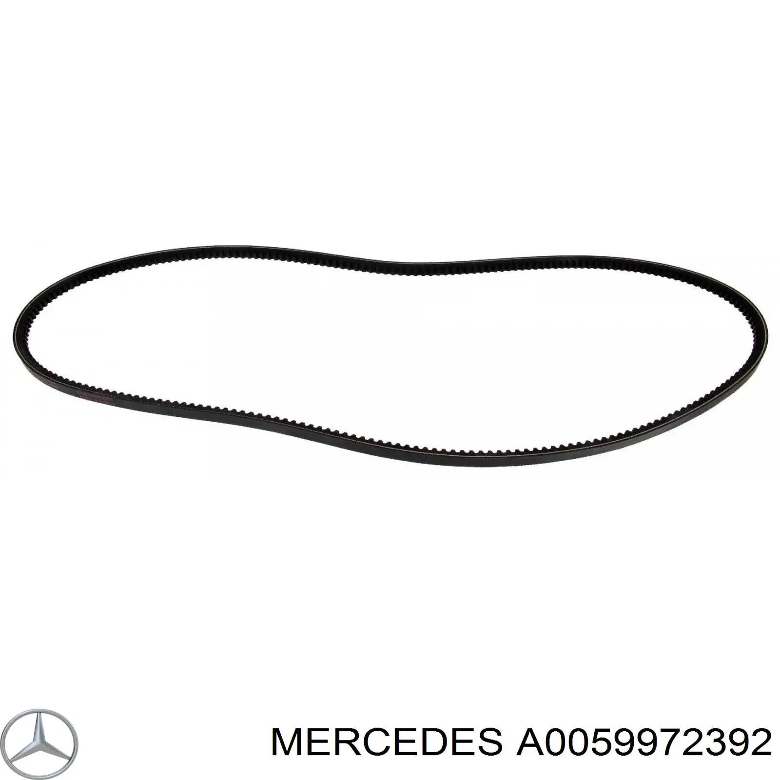 A0059972392 Mercedes ремінь приводний, агрегатів