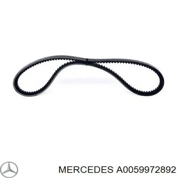 Клиновий ремінь Mercedes A0059972892 ціна, від 6.60 USD
