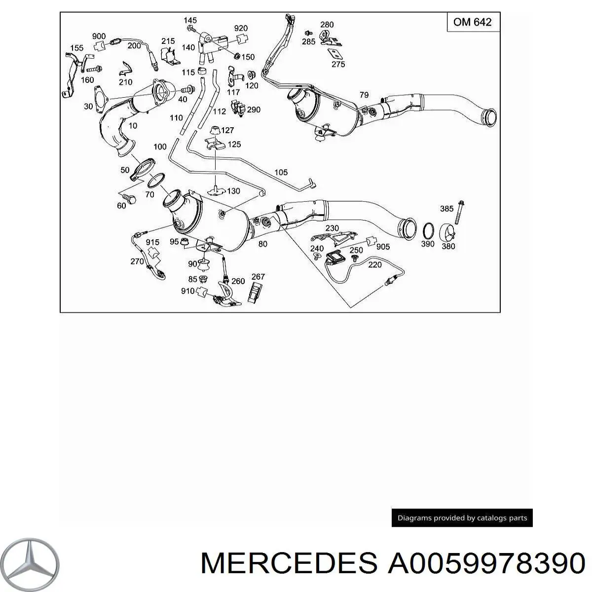  A0059978390 Mercedes