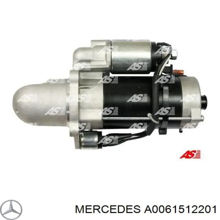 A0061512201 Mercedes стартер