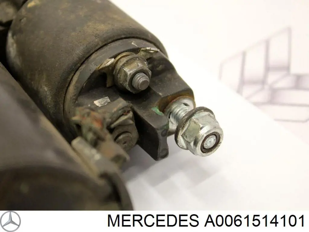 Стартер автомобільний Mercedes A0061514101