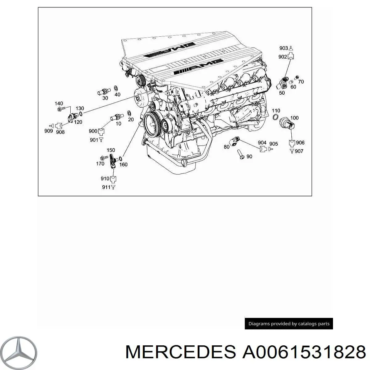 Купити A0061531828 Mercedes ДПРВ