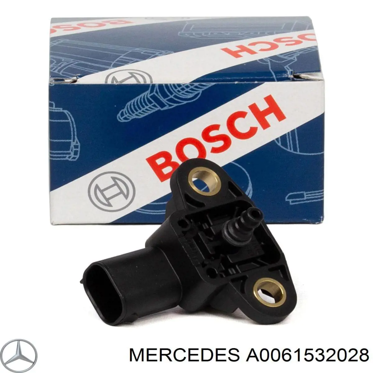 Датчик температури повітряної суміші Mercedes A0061532028 ціна, від 7.30 USD