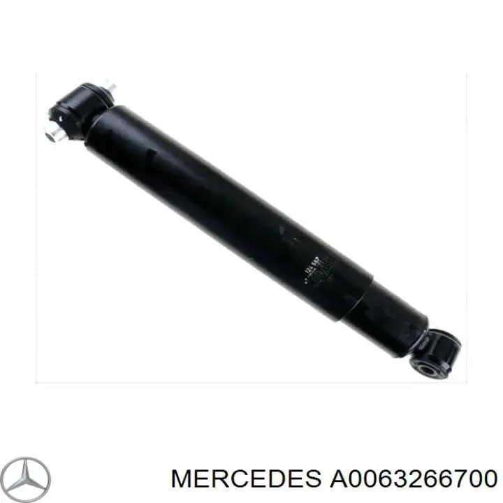 Купити A0063266700 Mercedes Стійка амортизатора задня
