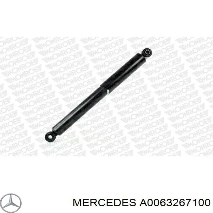 A0063267100 Mercedes амортизатор задній