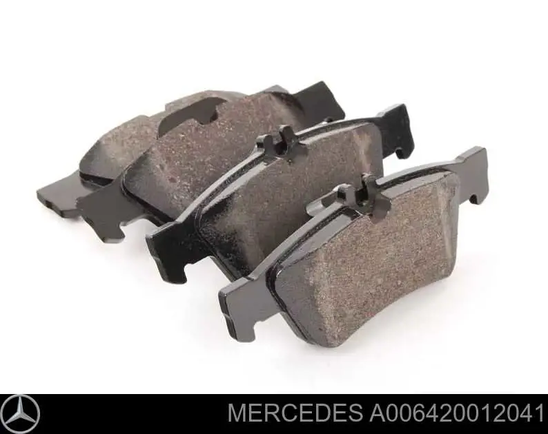 A006420012041 Mercedes колодки гальмові задні, дискові