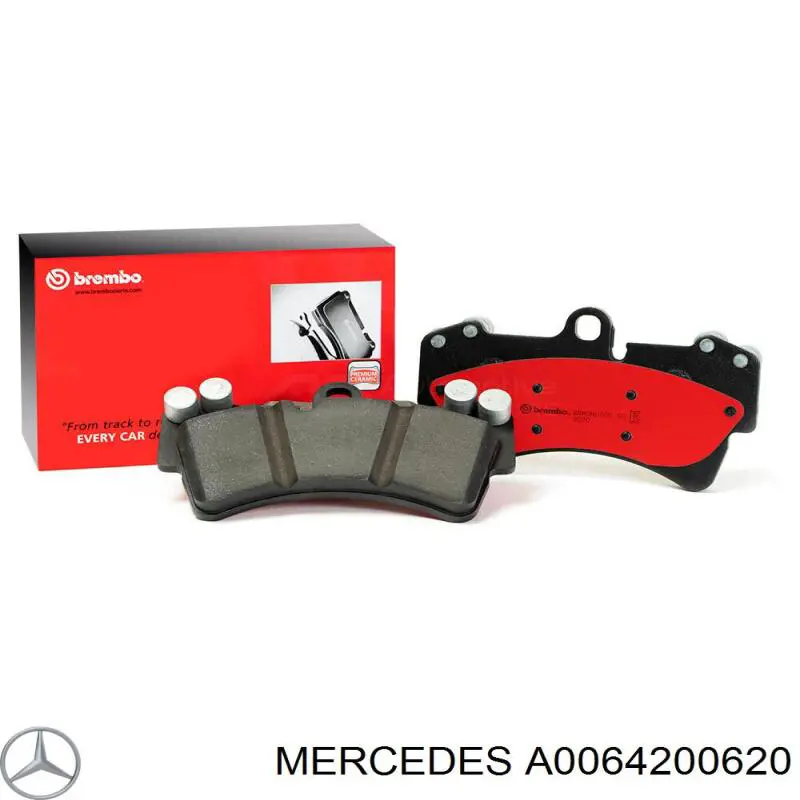 A0064200620 Mercedes Передні гальмівні колодки