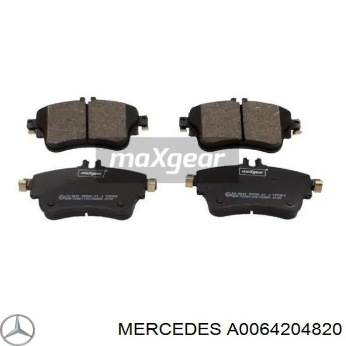 A0064204820 Mercedes Передні гальмівні колодки