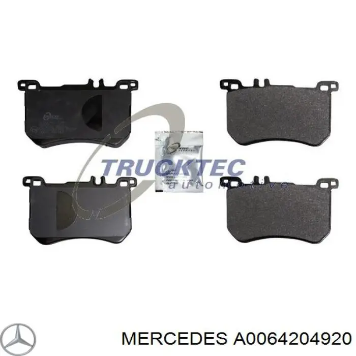 A0064204920 Mercedes Передні гальмівні колодки