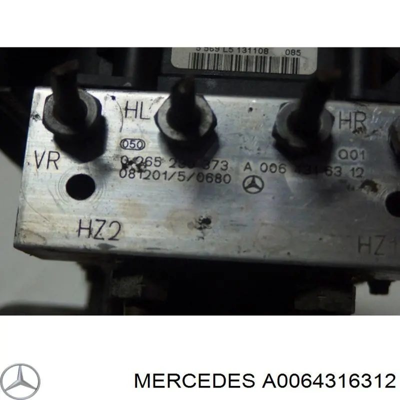 A0064316312 Mercedes Блок управління АБС (ABS)