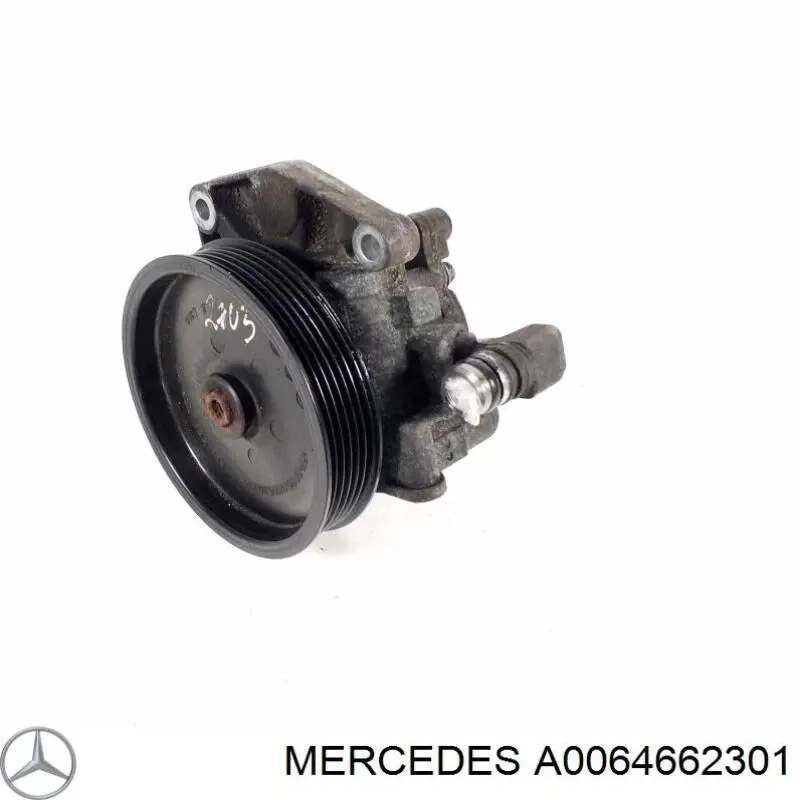 A0064662301 Mercedes насос гідропідсилювача керма (гпк)