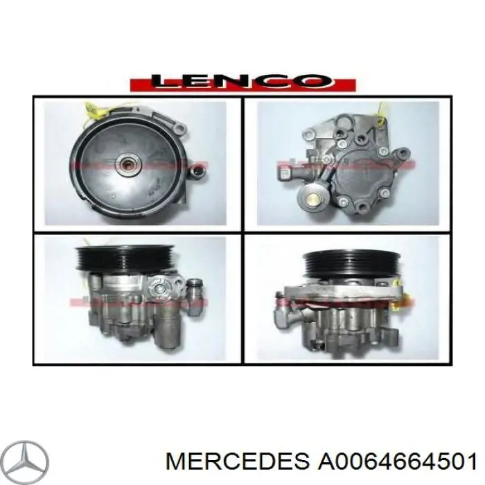 Купити A0064664501 Mercedes Насос гідравліки