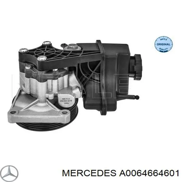 A0064664601 Mercedes насос гідропідсилювача керма (гпк)