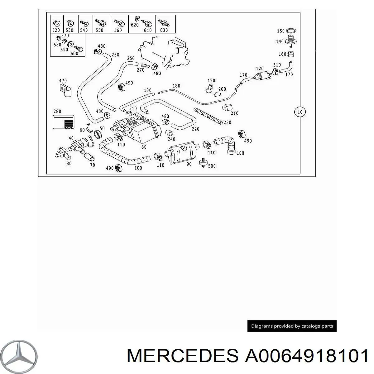 A0008340530 Mercedes 