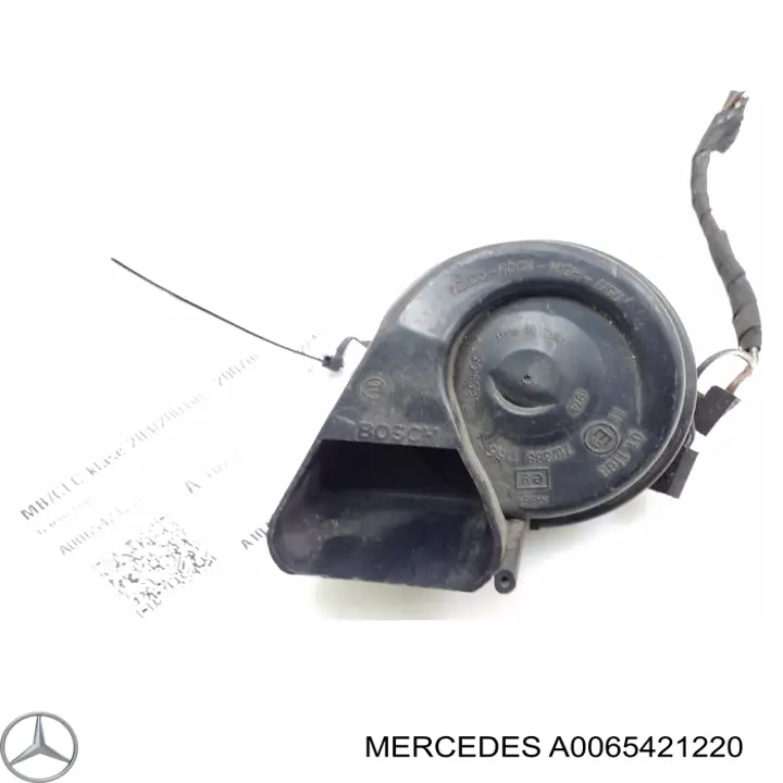 Сигнал високої тональності Mercedes A0065421220 ціна, від 10.14 USD