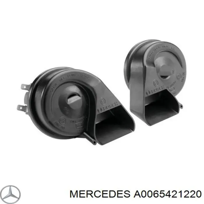 Сигнал звуковий (клаксон) A0065421220 Mercedes