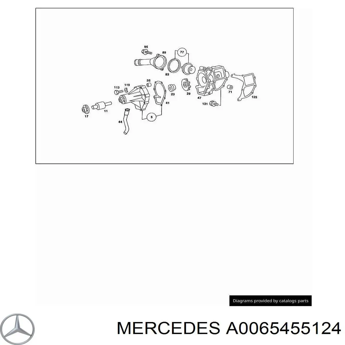  A0065455124 Mercedes