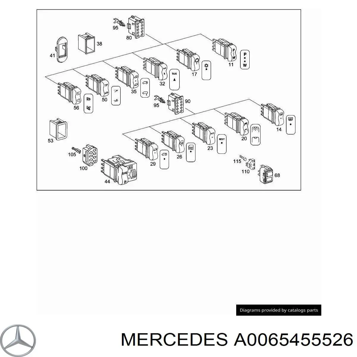 A0065455526 Mercedes 