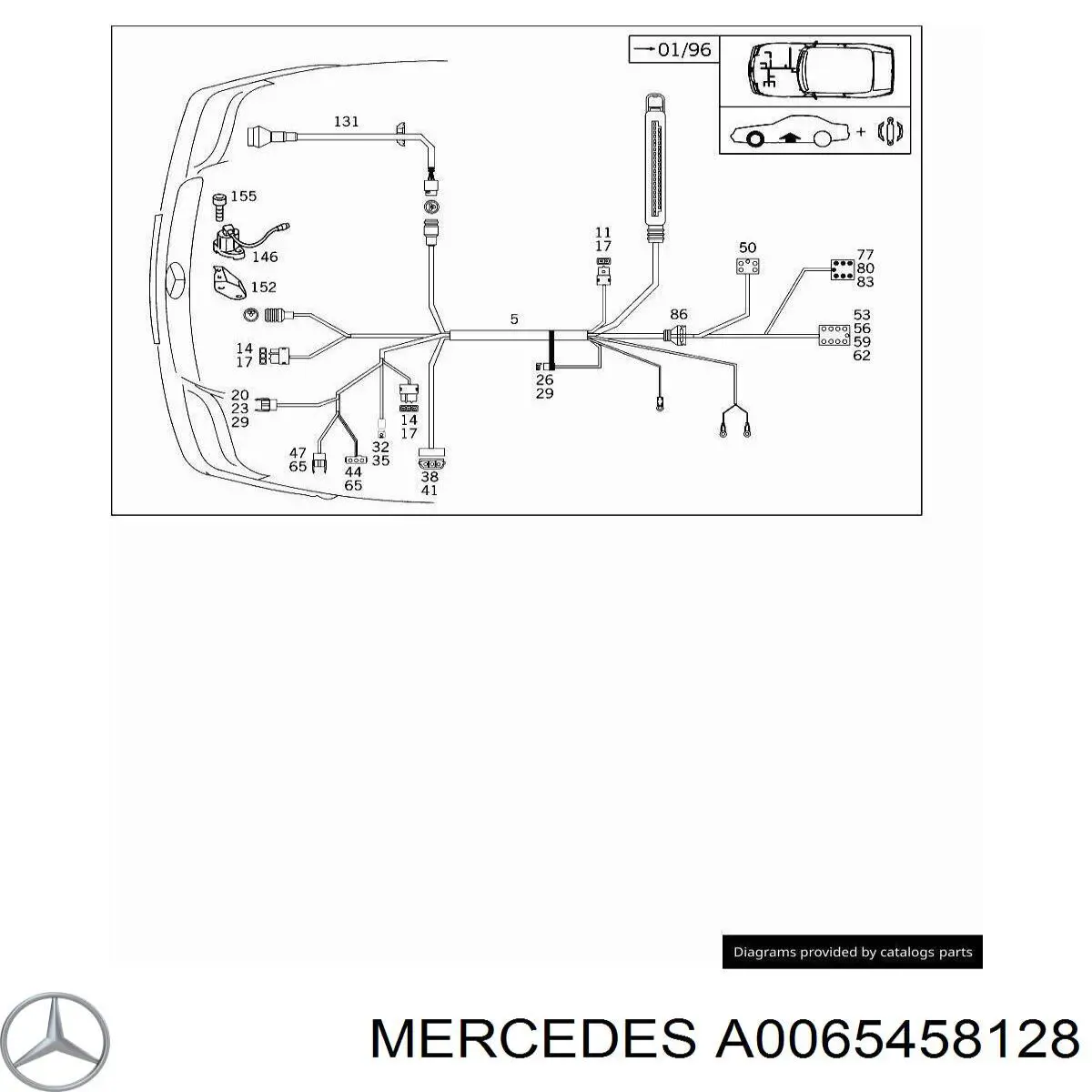  Mercedes A0065458128