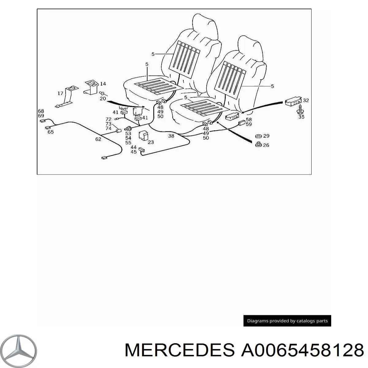 Купити A0065458128 Mercedes 